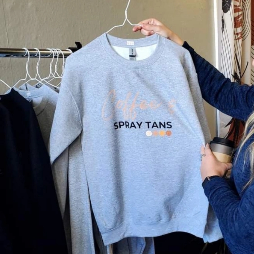 Gray 'Spray Tans' Sweatshirt